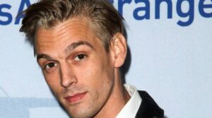 Pop singer Aaron Carter